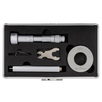 Indvendig 3-punkt mikrometer 40-50 mm inkl. forlænger og kontrolring